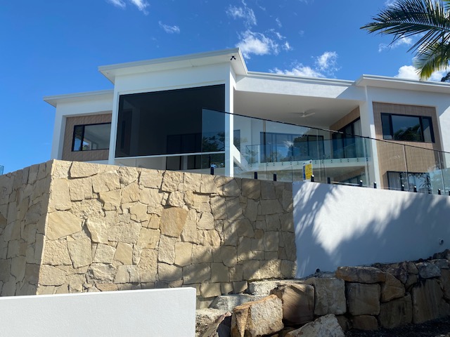 Security screen professionally installed on a Sunshine Coast home